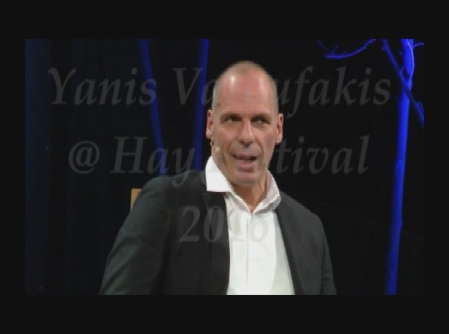 Thumbnail image for Film for Justice - Yanis Varoufakis at the Hay Festival 2016
