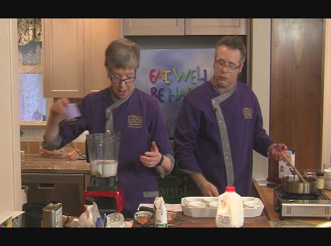 Thumbnail image for Eat Well Be Happy - Cocnut kiwi custard with sunroot-Maple French toast-Amaranth and chia pudding