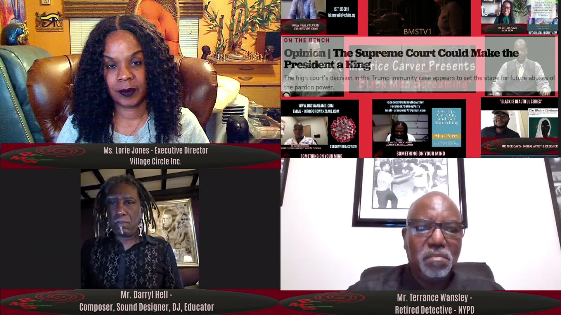 Thumbnail image for Black Men Screaming - Episode 143 - Could the Supreme Court Make the President King? - Jul 31 2024