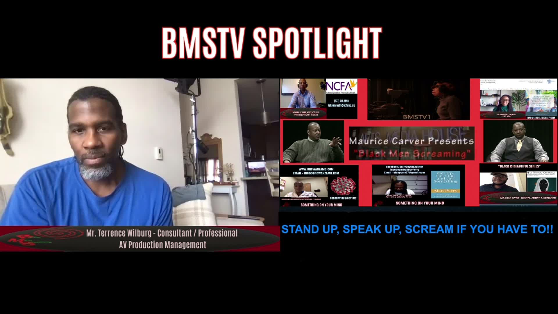 Black Men Screaming - Ep 162 - Terrence Wilburg. Derek Phillips. Ismael Street. - Jan 10 2025