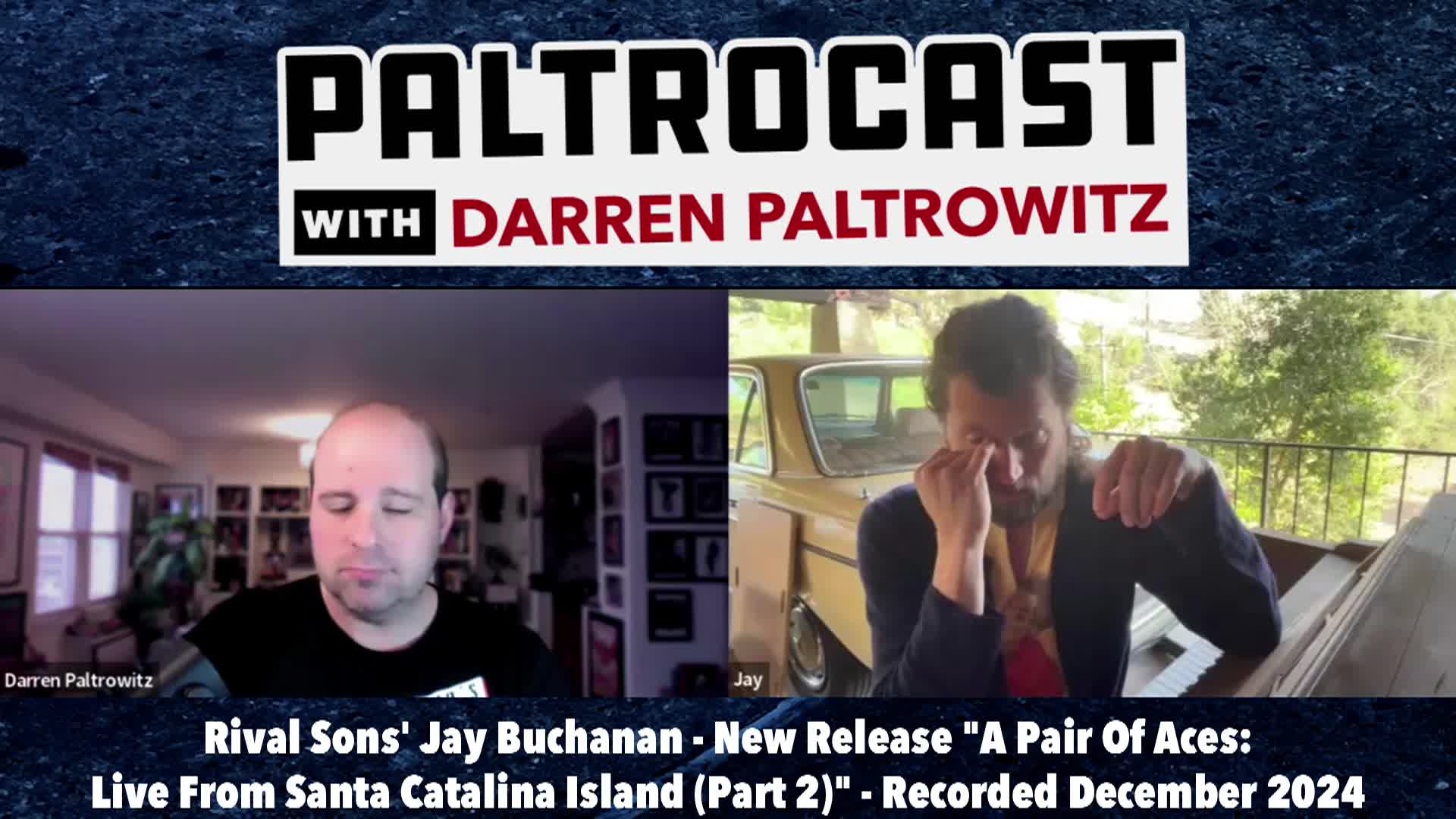 Thumbnail image for Paltrocast - Rival Sons Jay Buchanan. Wrestler Brian Myers. - Jan 12 2025