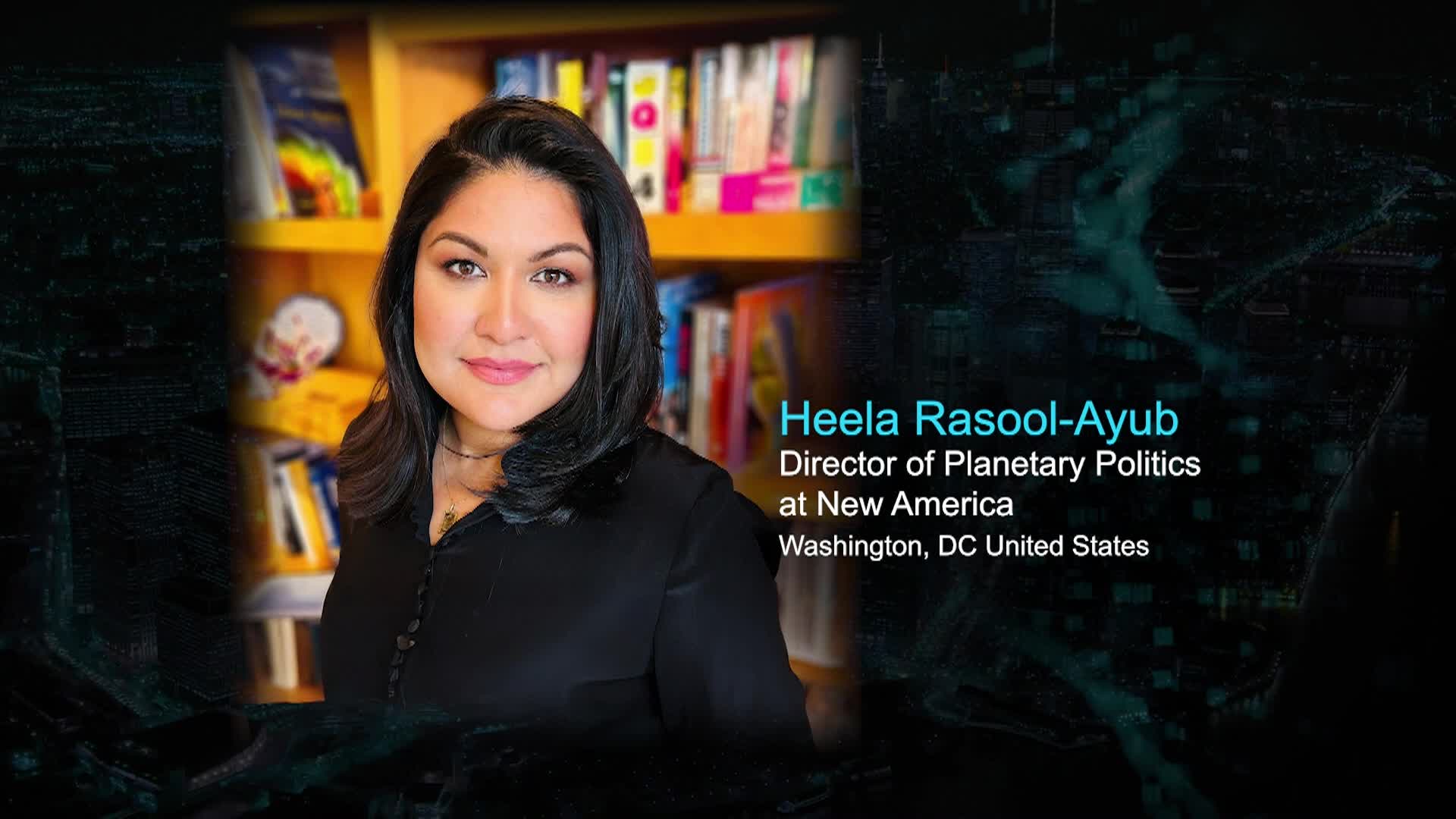 Thumbnail image for DNA of the News - S9 E6 - Dir. of Planetary Politics Heela Rasool-Ayub - The World Rebalanced - USA and the New Powers - July 12 2025