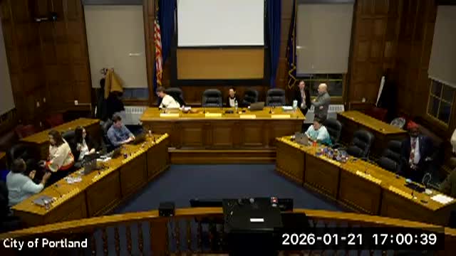 Thumbnail image for Portland City Council Meeting - January 21 2026