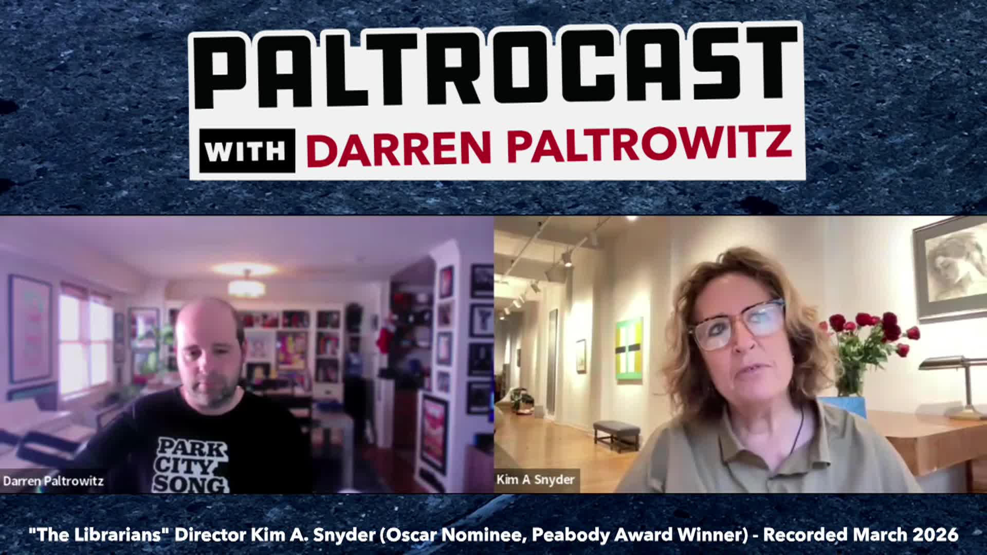 Thumbnail image for Paltrocast: Kim A. Snyder + Ken Kwapis