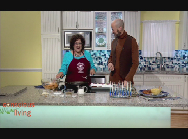 Thumbnail image for Conscious Living  - The Spirit of the Season - Sweet Potato Latkes for Hanukkah-No-Egg Nog and Mauis Calming Lavender Fields