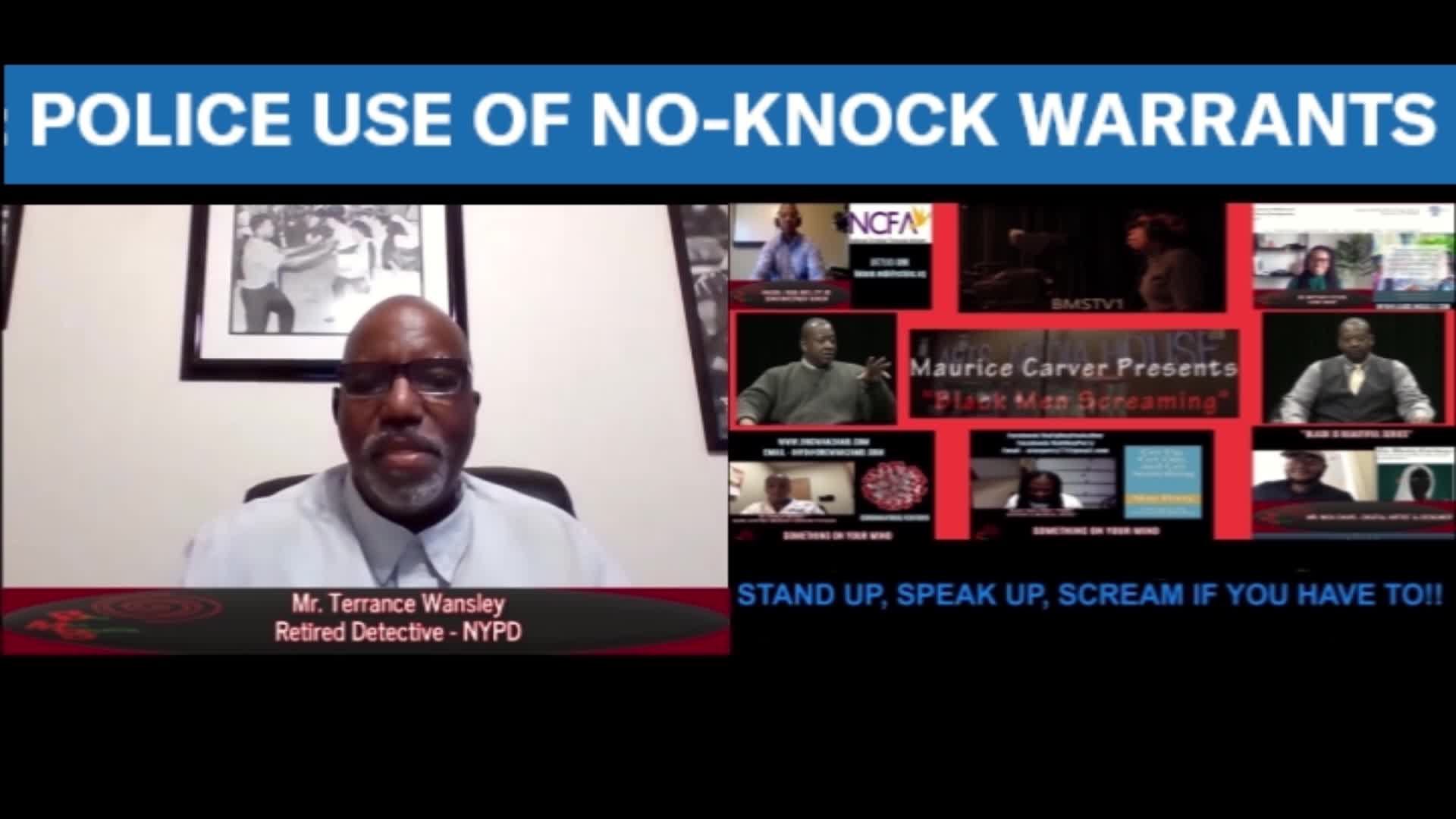 Thumbnail image for Black Men Screaming  - No Knock Warrants - Aug 25 2022