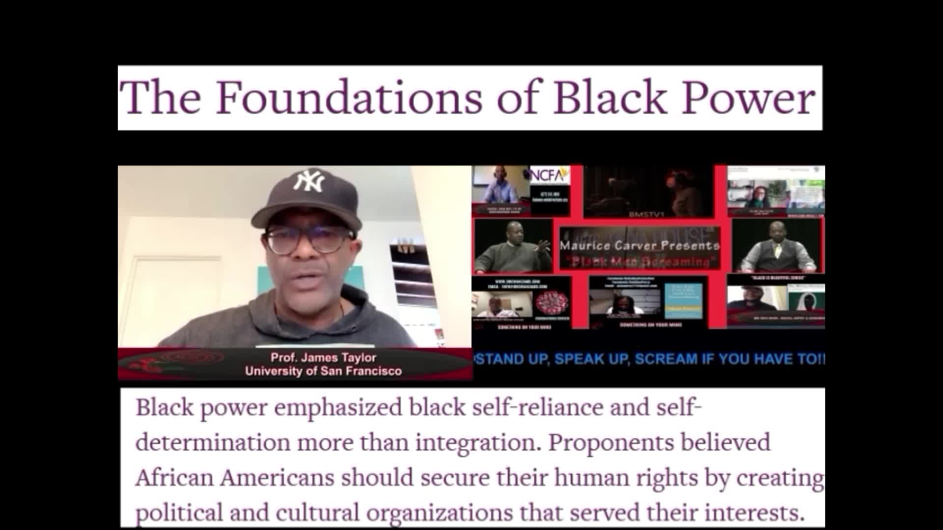 Thumbnail image for Black Men Screaming -  James Lance Taylor - Oct 13 2022 - Ep 56