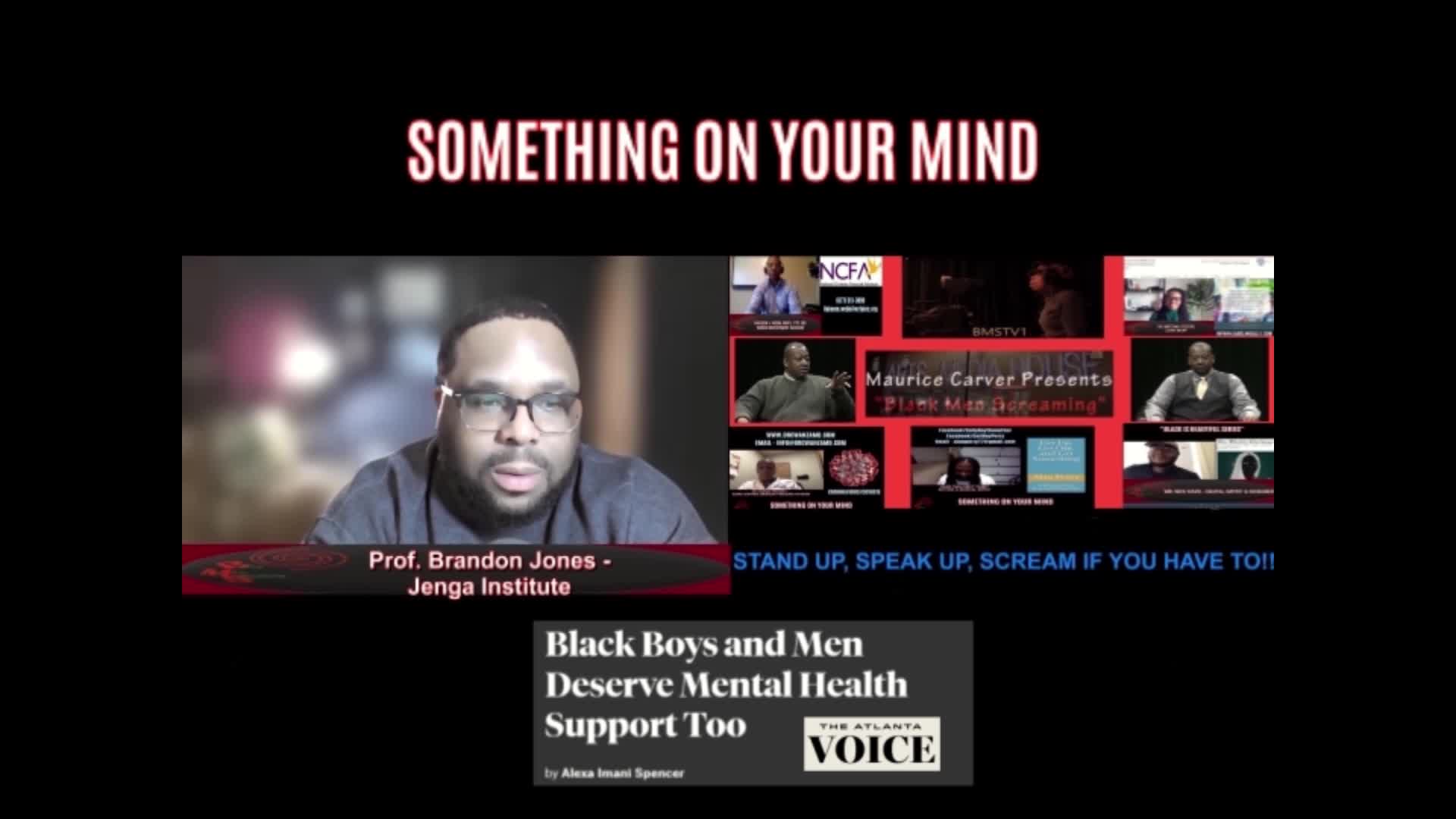 Thumbnail image for Black Men Screaming -   Being Manly  - Nov 15 2022 - Ep 62