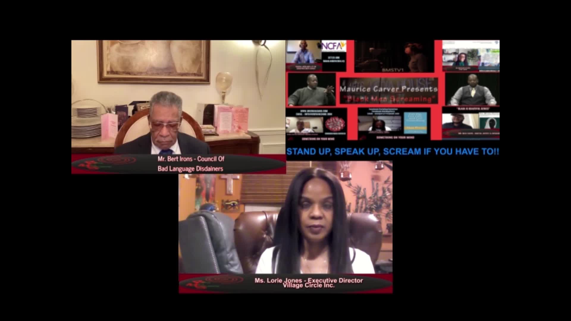 Thumbnail image for Black Men Screaming - Voting - June 20 2023